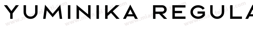 Yuminika Regular字体转换